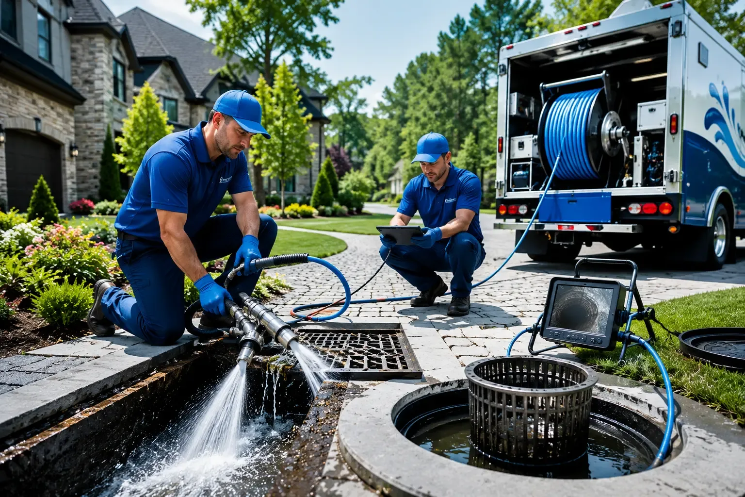 Local outdoor drain cleaning professionals in Crane, MO